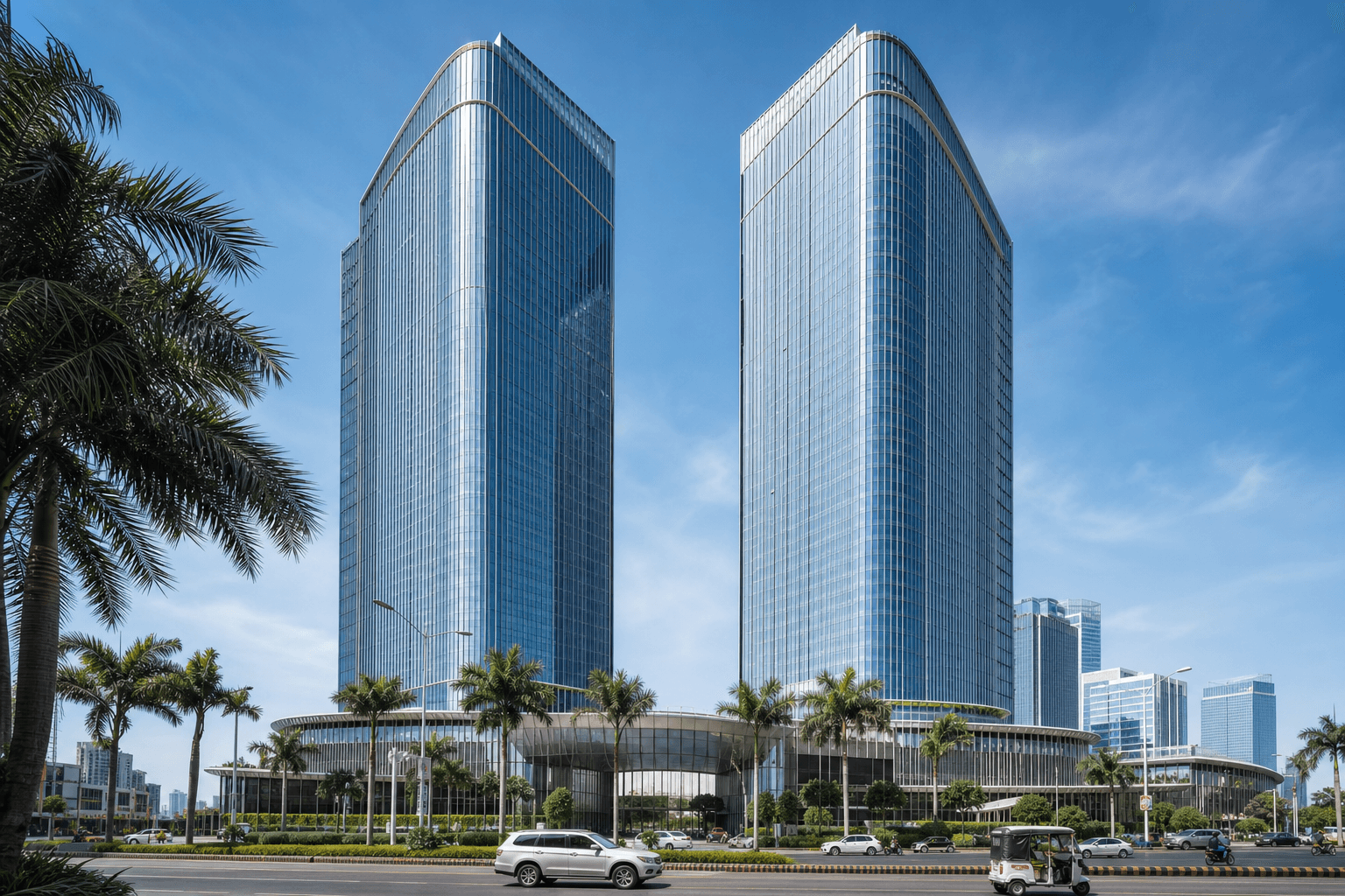Diamond Twin Towers, Phnom Penh